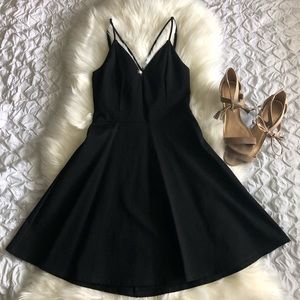 Black Strappy Dress